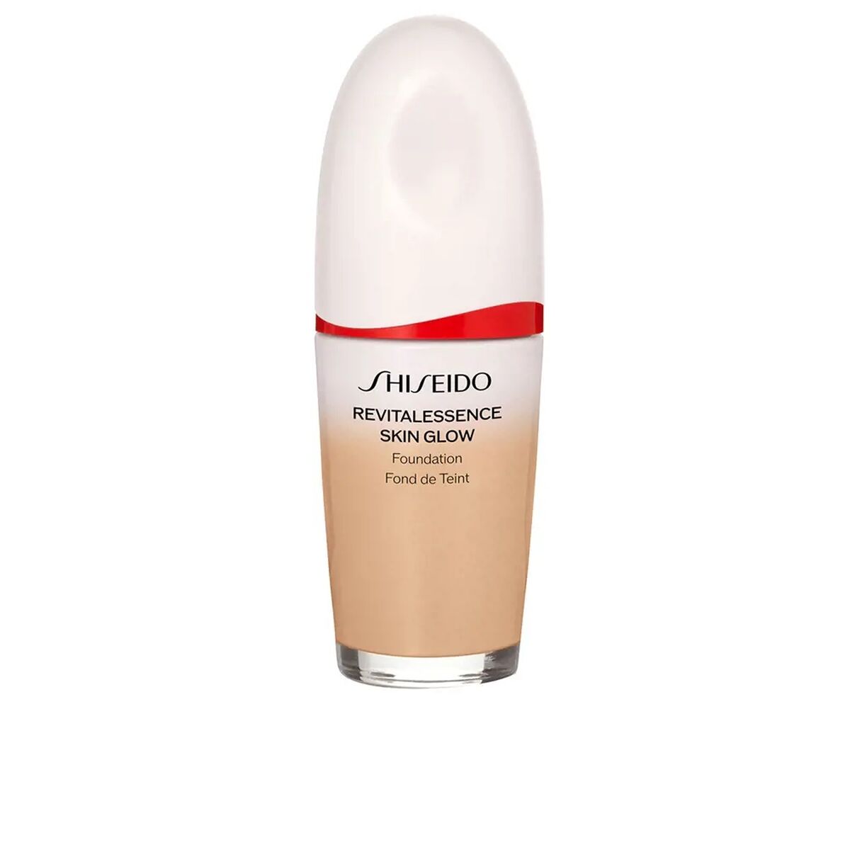 Liquid Make Up Base Shiseido Revitalessence Skin Glow Nº 310 30 ml product packaging