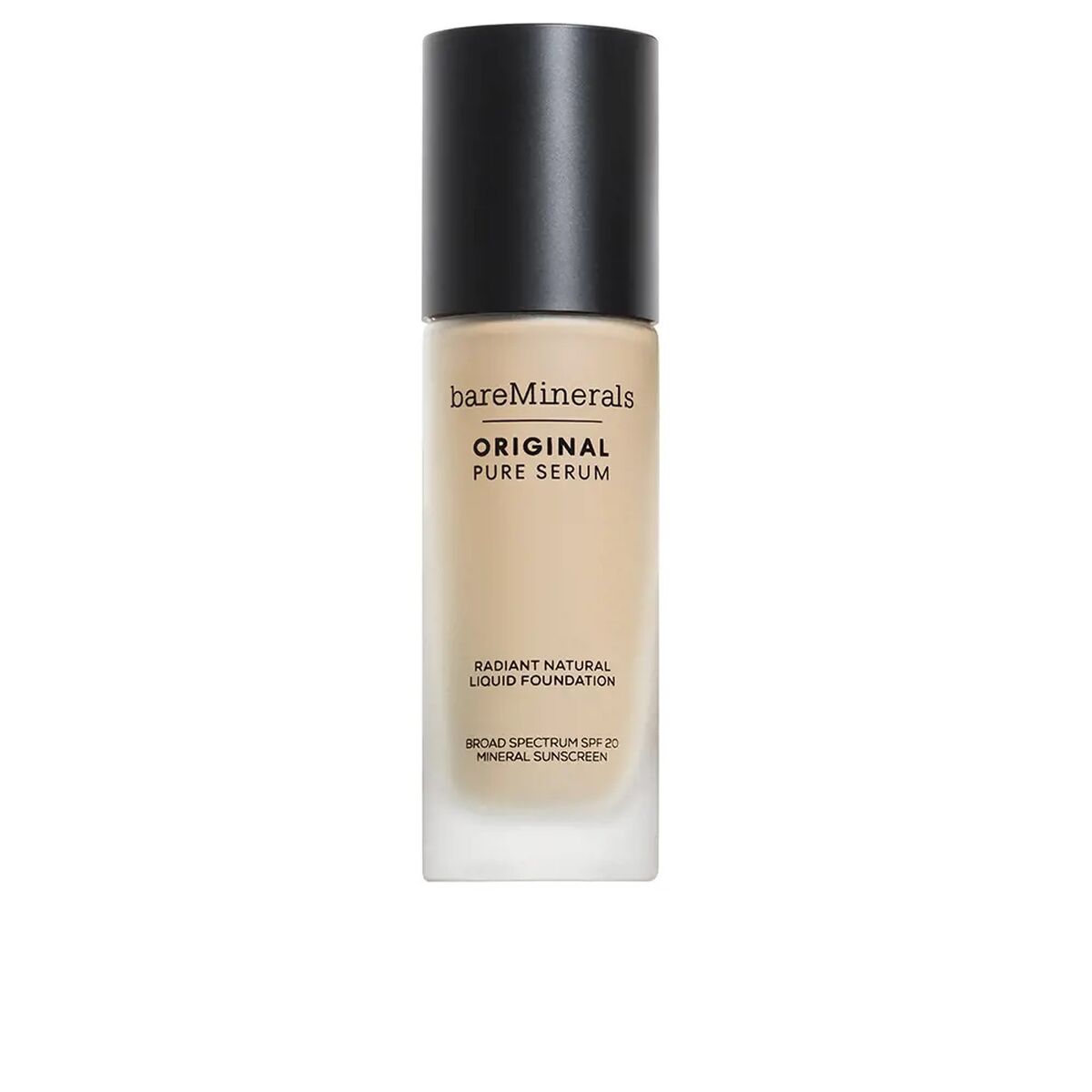 Liquid Make Up Base bareMinerals Original Pure Serum Fair Neutral 1.5 Spf 20 30 ml serum bottle