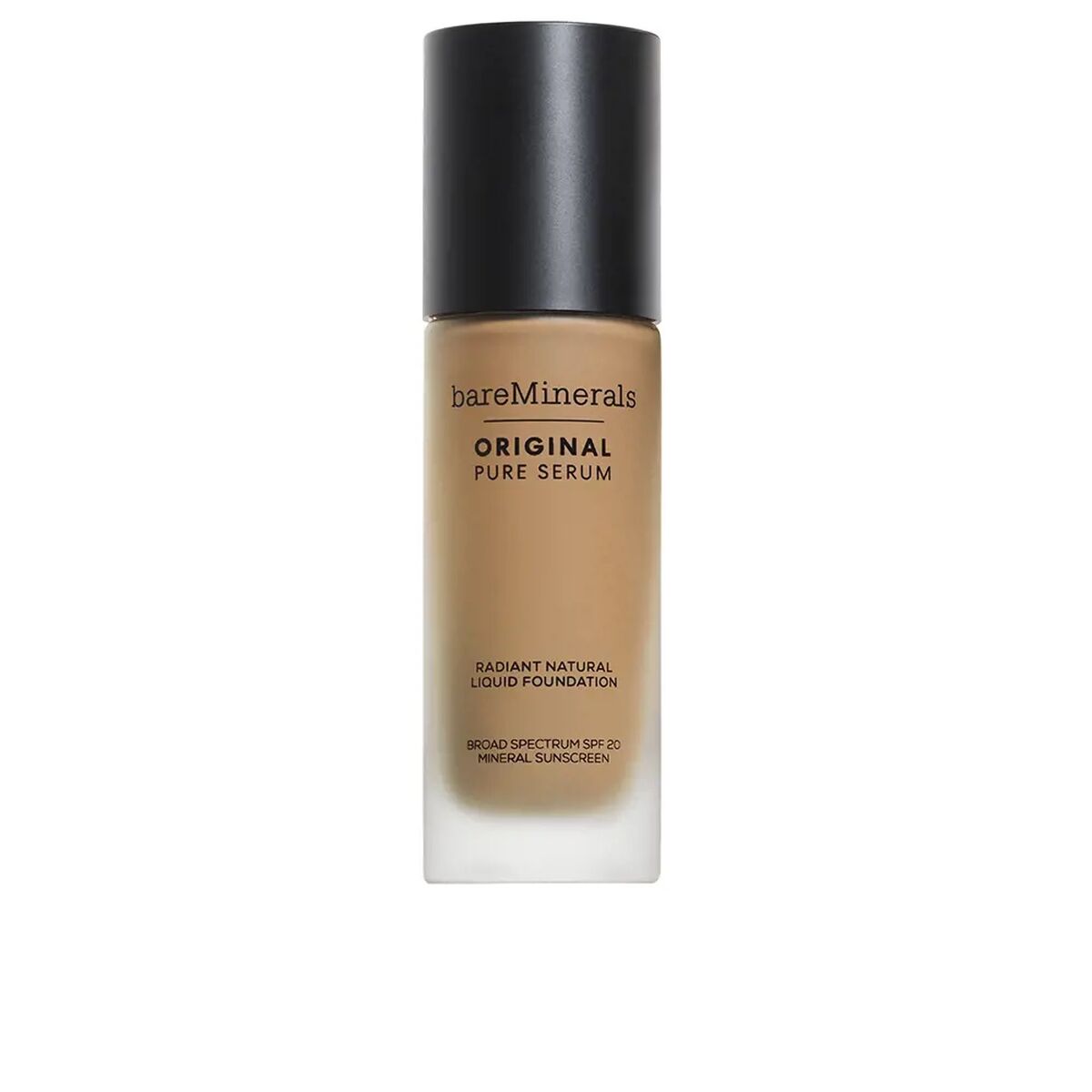 Liquid Make Up Base bareMinerals Original Pure Serum Medium Warm 3 Spf 20 30 ml serum bottle