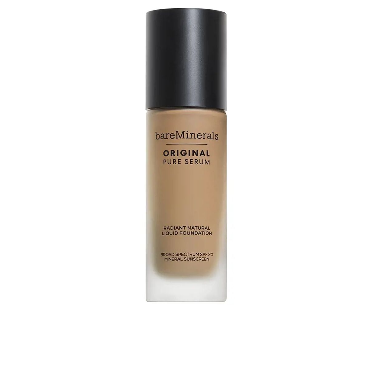 Liquid Make Up Base bareMinerals Original Pure Serum Medium Neutral 3.5 Spf 20 30 ml serum bottle