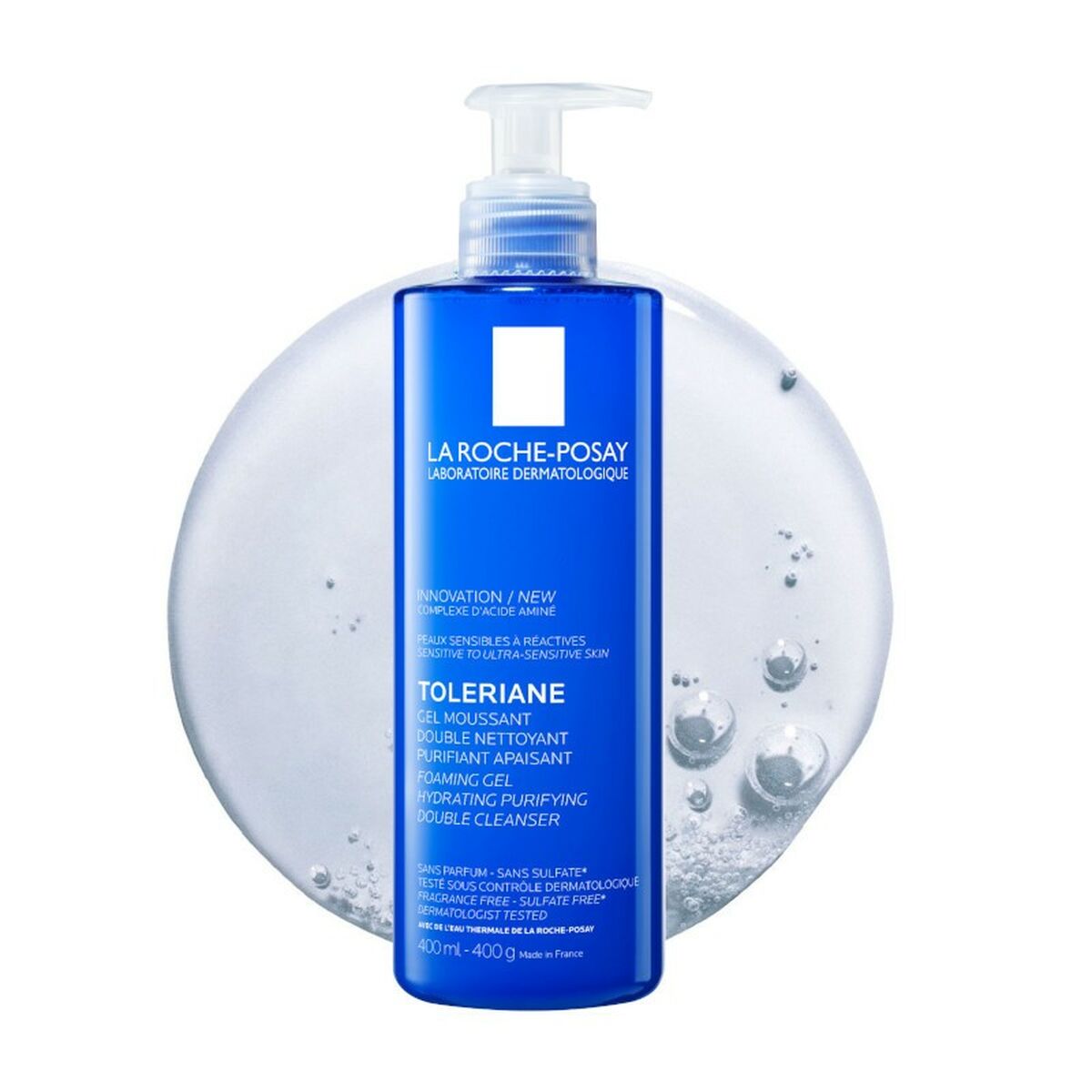 Facial Cleansing Gel La Roche Posay Toleriane 400 ml skincare packaging