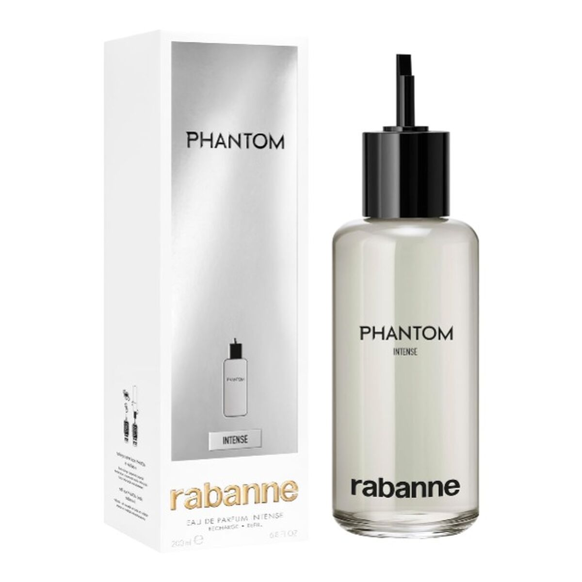 Men's Perfume Paco Rabanne Phantom Intense EDT 200 ml for Men bottle