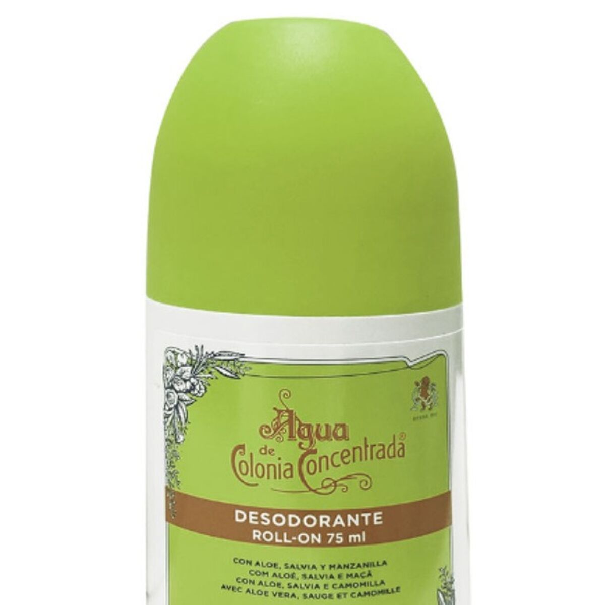 Roll-On Deodorant Alvarez Gomez Agua de Colonia Concentrada Eau Fraîche 75 ml product packaging