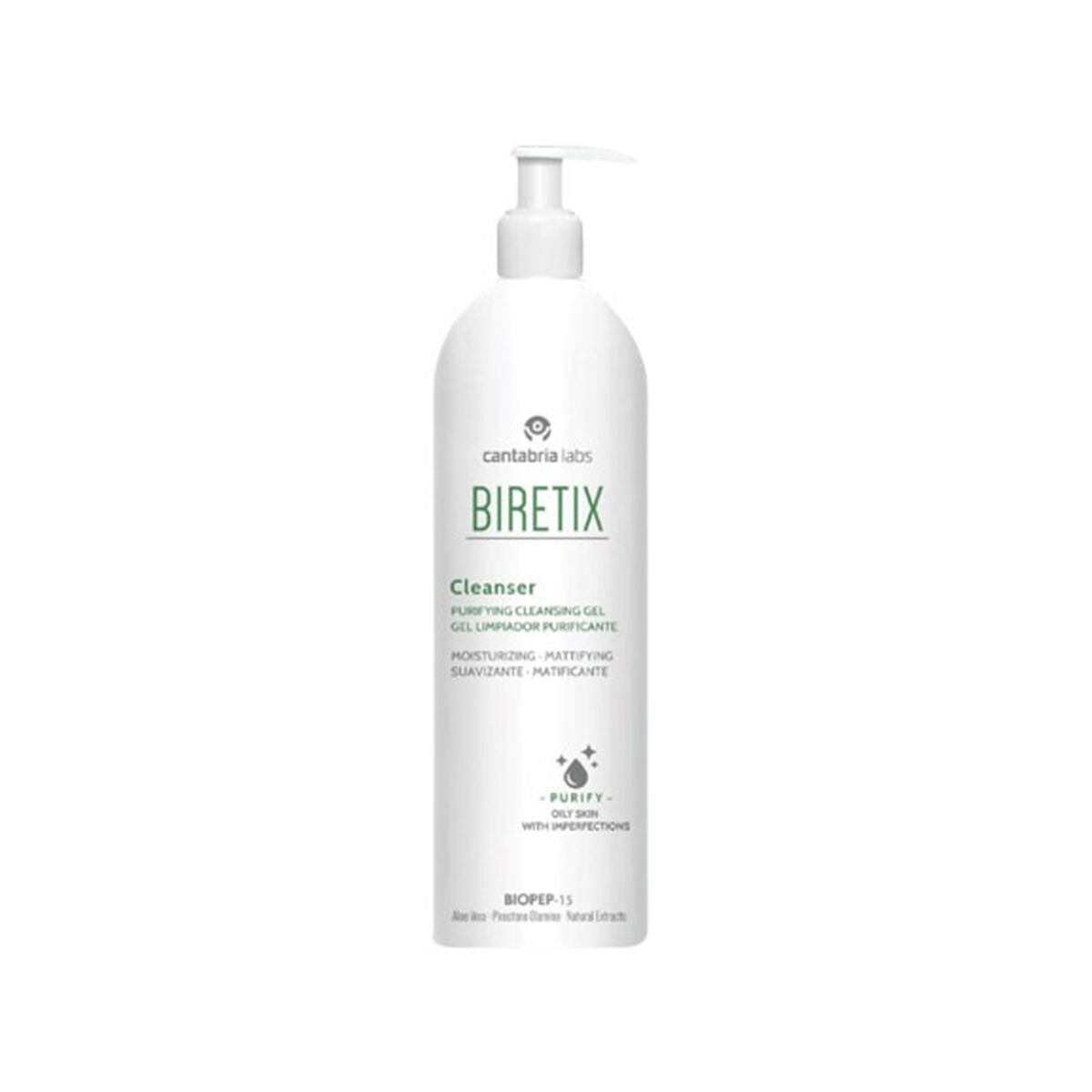 Purifying Gel Cleanser BIRETIX Cleanser 400 ml skincare packaging