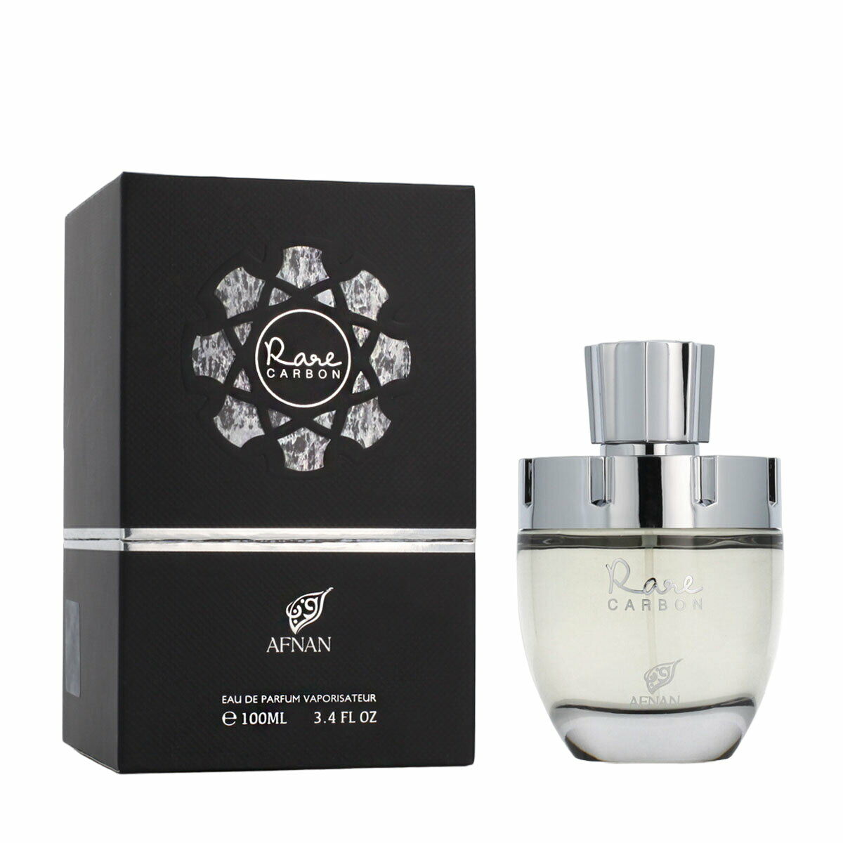 Men's Perfume Afnan Rare Carbon EDP 100 ml bottle