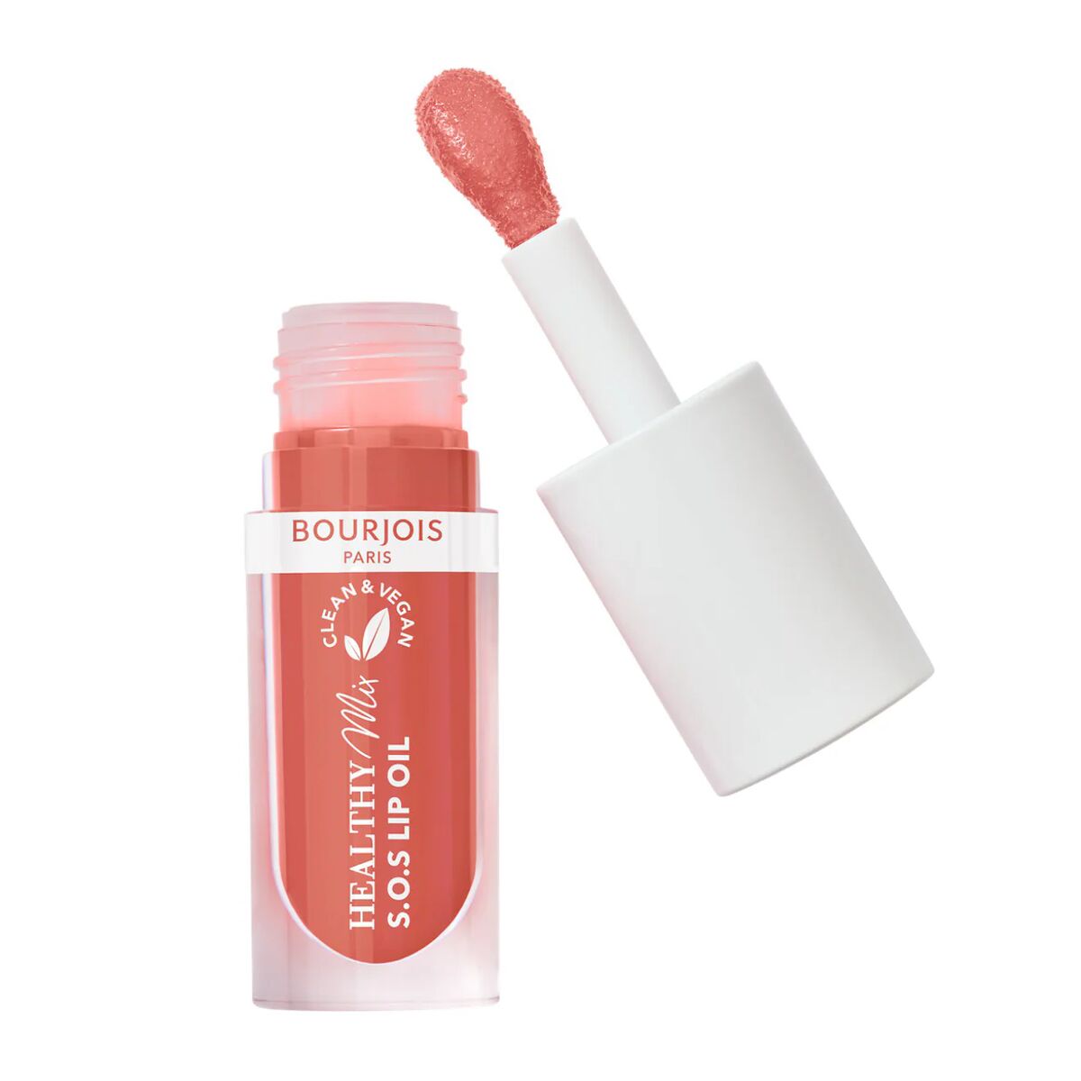 Lip Oil Bourjois HEALTHY MIX S.O.S Orange Nº 05 Coeur cacao 4,5 ml product packaging 4.5 ml