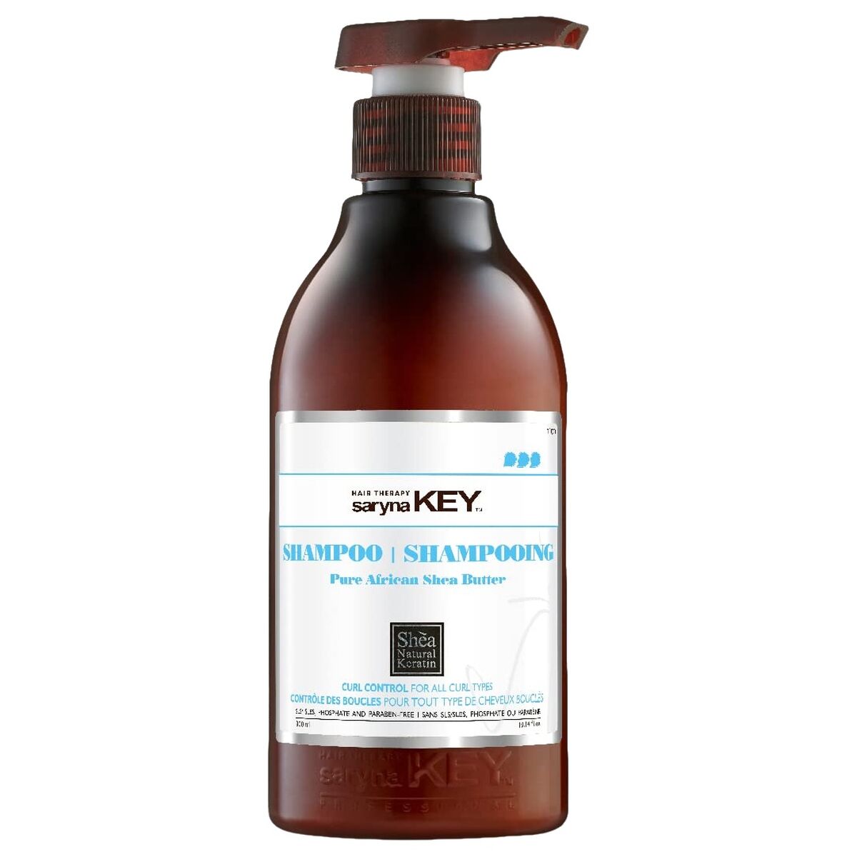 Shampoo Saryna Key CURL CONTROL 300 ml for Women shampoo bottle