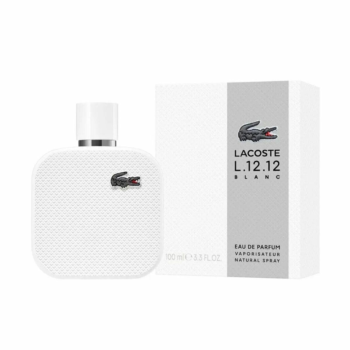 Men's Perfume Lacoste L.12.12 Blanc EDP 100 ml for Men bottle