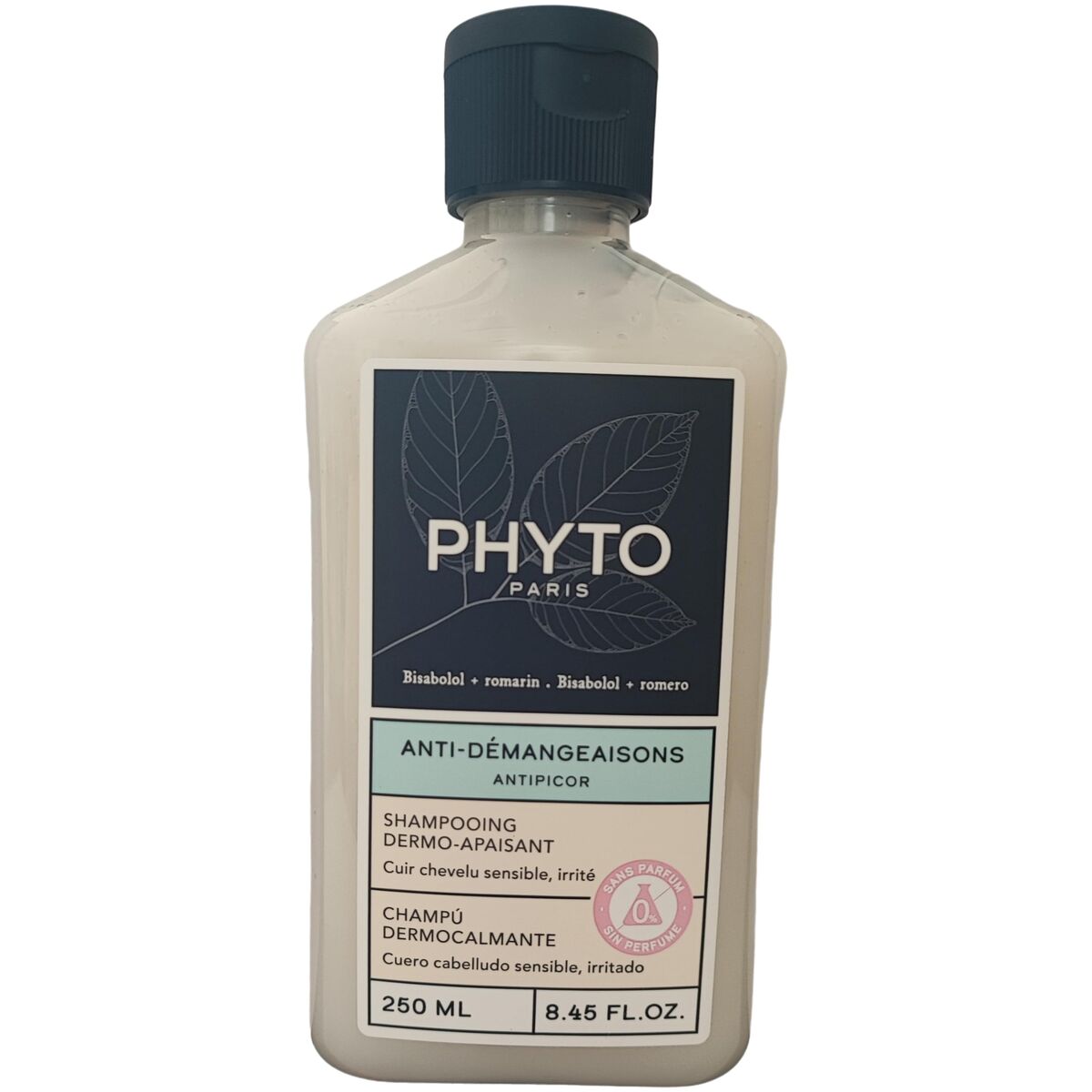 Shampoo Phyto Paris SOLUCIONES CUERO CABELLUDO 250 ml for Women shampoo bottle