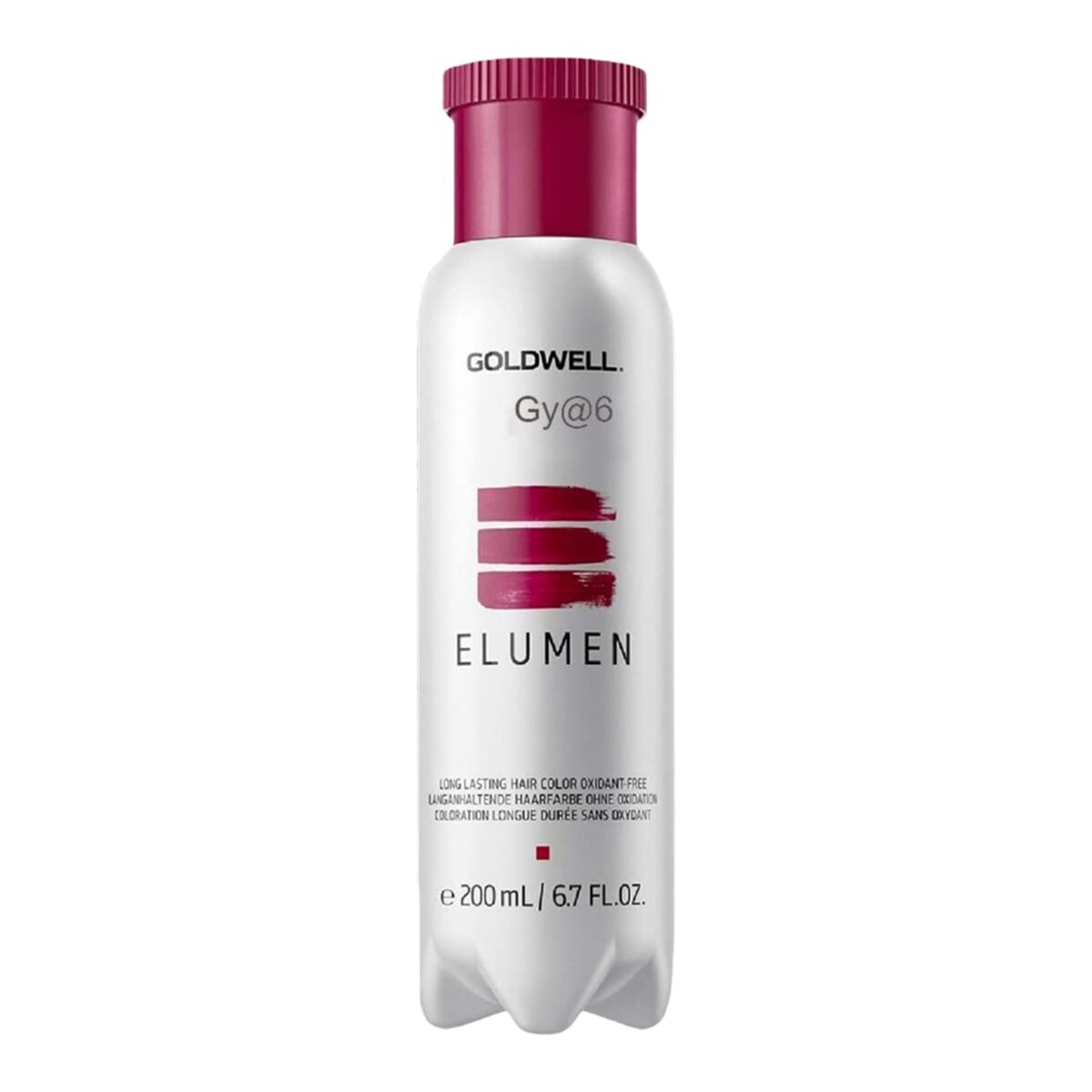 Permanent Dye Goldwell ELUMEN CARE GY@6 200 ml for Women product packaging