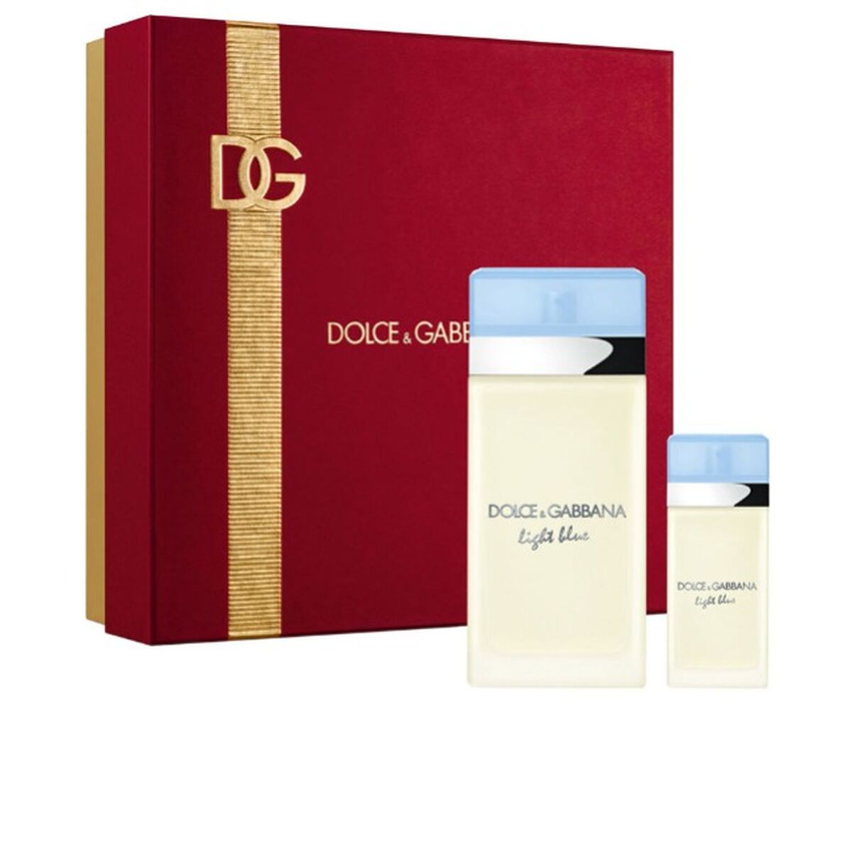 Women's Perfume Set Dolce & Gabbana Light Blue 2 Pieces for Women product packaging