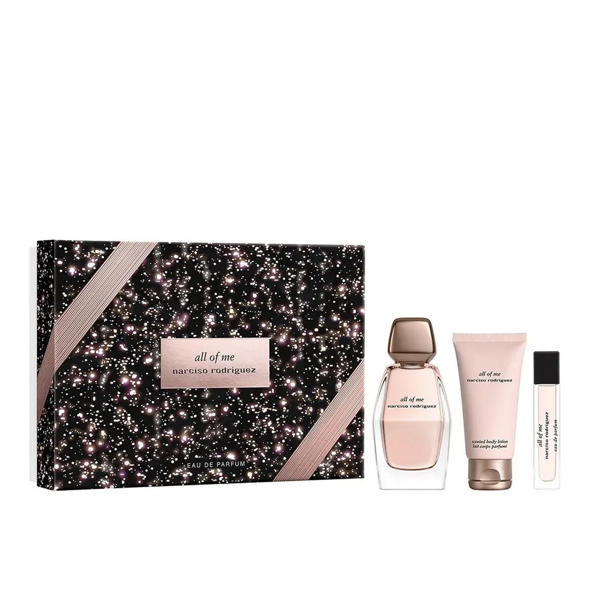 Women's Perfume Set Narciso Rodriguez ALL OF ME 3 Pieces for Women product packaging