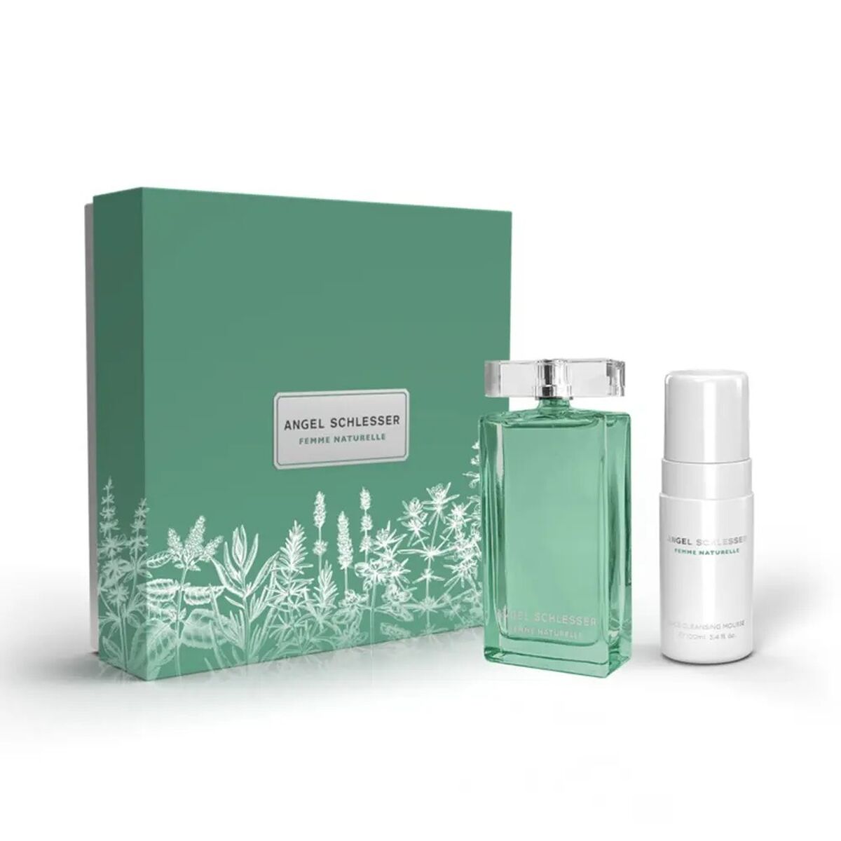 Women's Perfume Set Angel Schlesser Femme Naturelle 2 Pieces skincare packaging
