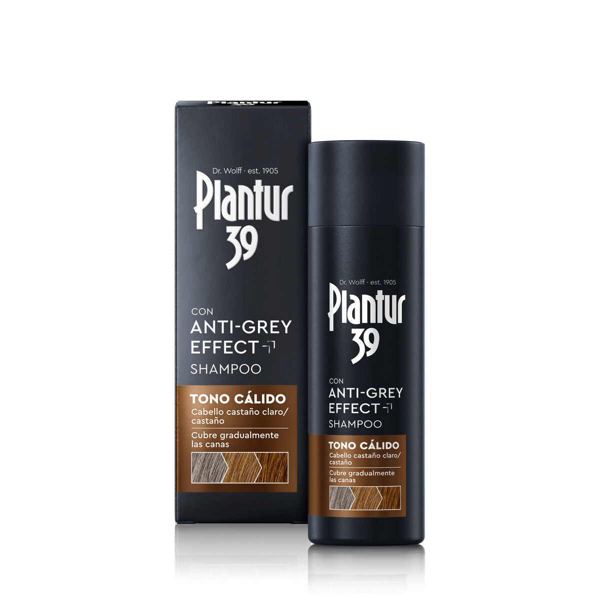 Restorative Shampoo Plantur 39 ANTI-GREY 200 ml shampoo bottle