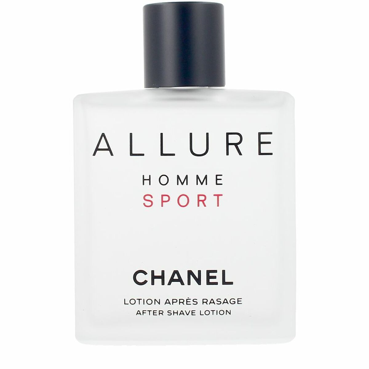 Aftershave Chanel ALLURE HOMME 100 ml product packaging