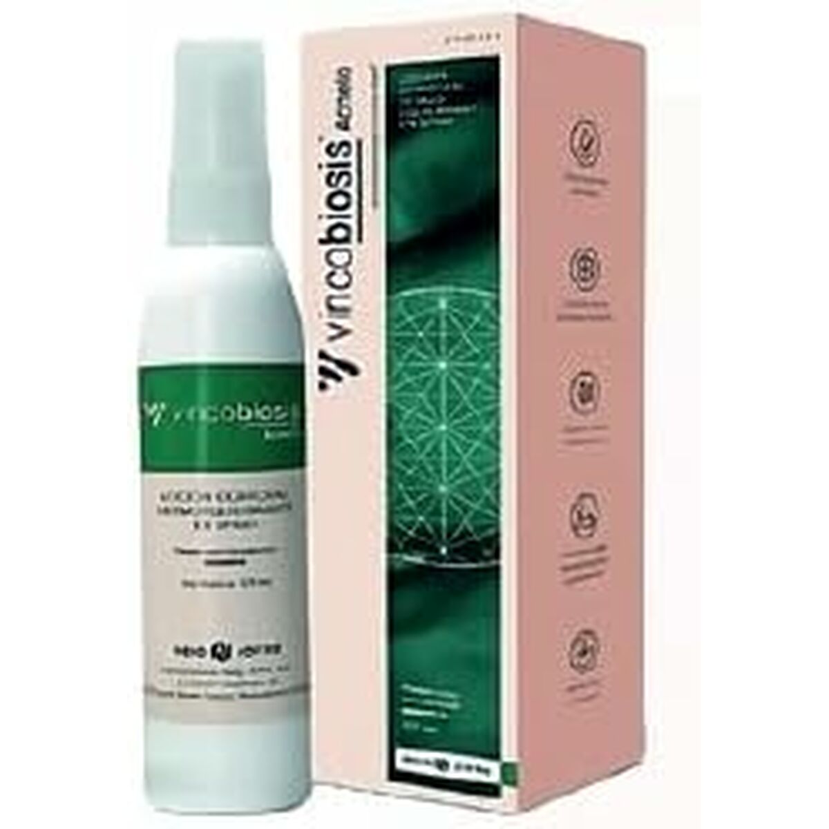 Hydrating Body Lotion Vincobiosis ACNEIC 125 ml skincare packaging