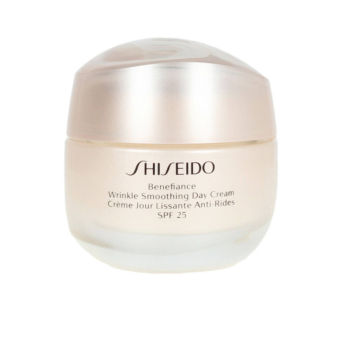 Day-time Anti-aging Cream Shiseido Benefiance Wrinkle Smoothing 50 ml Spf 25 for Women skincare packaging