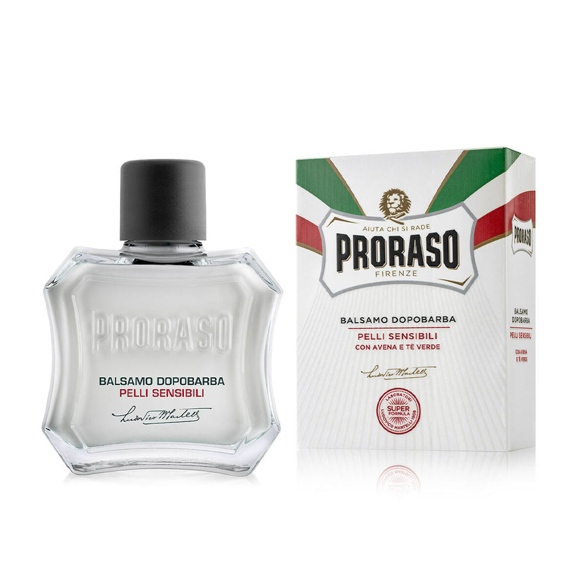 Aftershave Balm Proraso Pelli Sensibli 100 ml skincare packaging