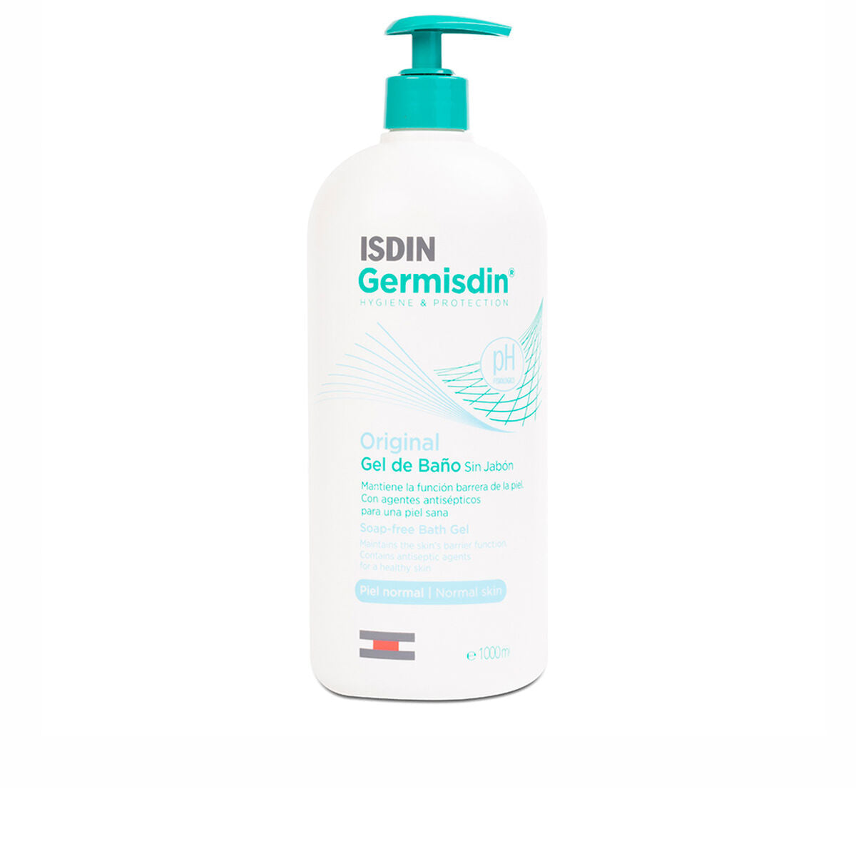 Bath Gel Isdin Germisdin Original 1 L Antiseptic skincare packaging