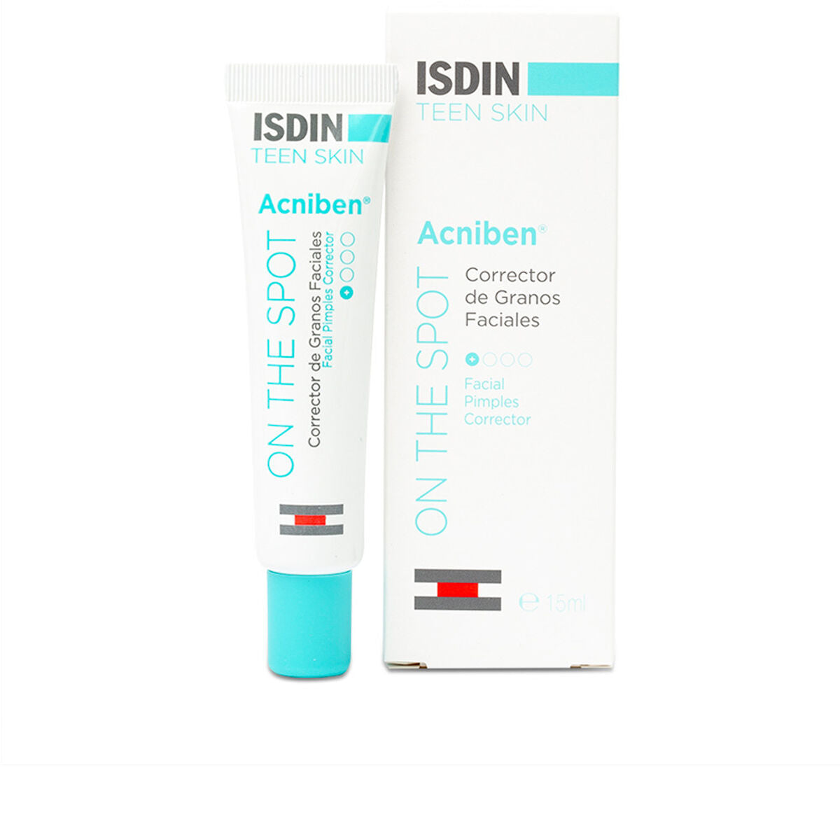 Acne Skin Care Isdin 15 ml Gel skincare packaging
