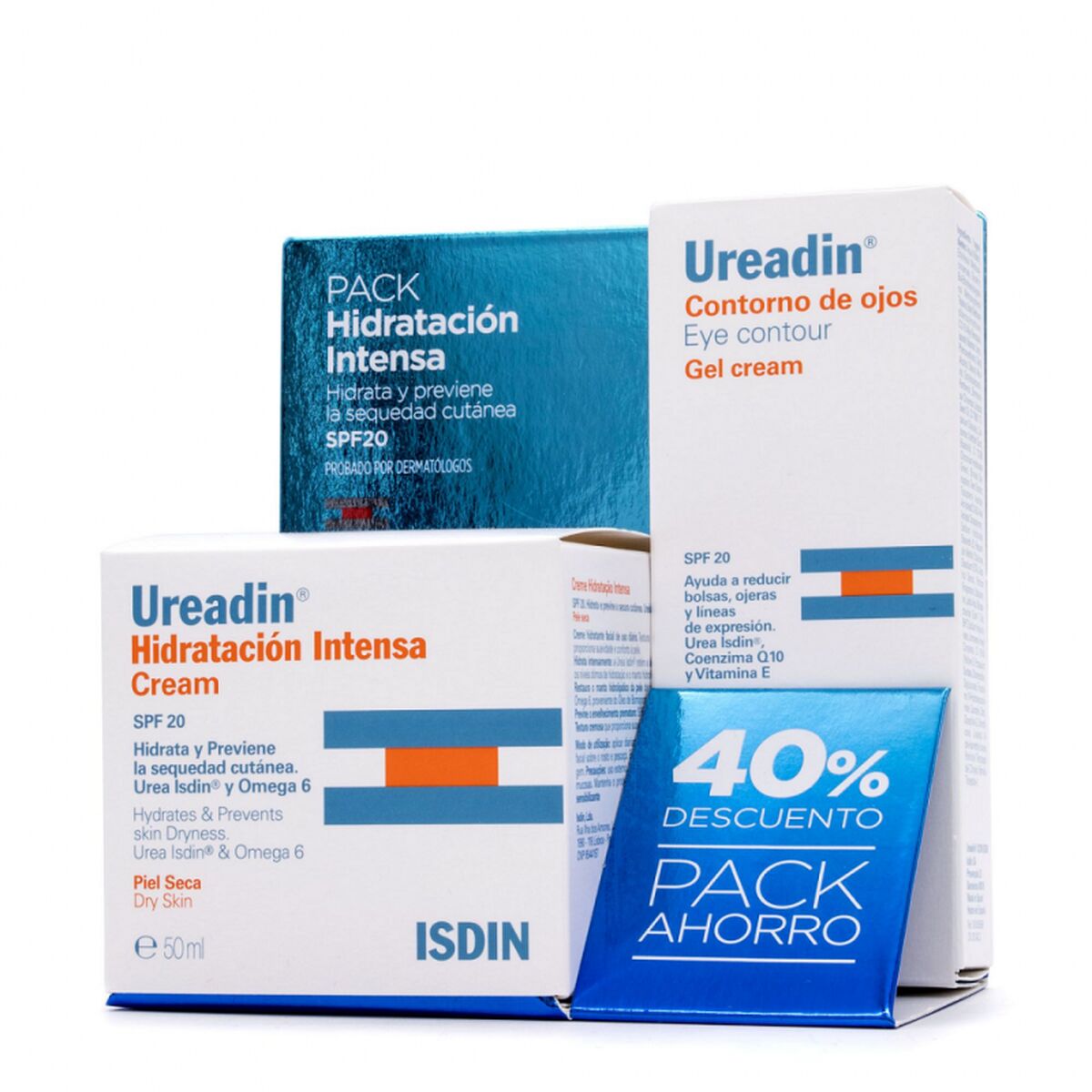 Cosmetic Set Isdin Ureadin Hidratación Intensa Deep moisturising 2 Pieces product packaging