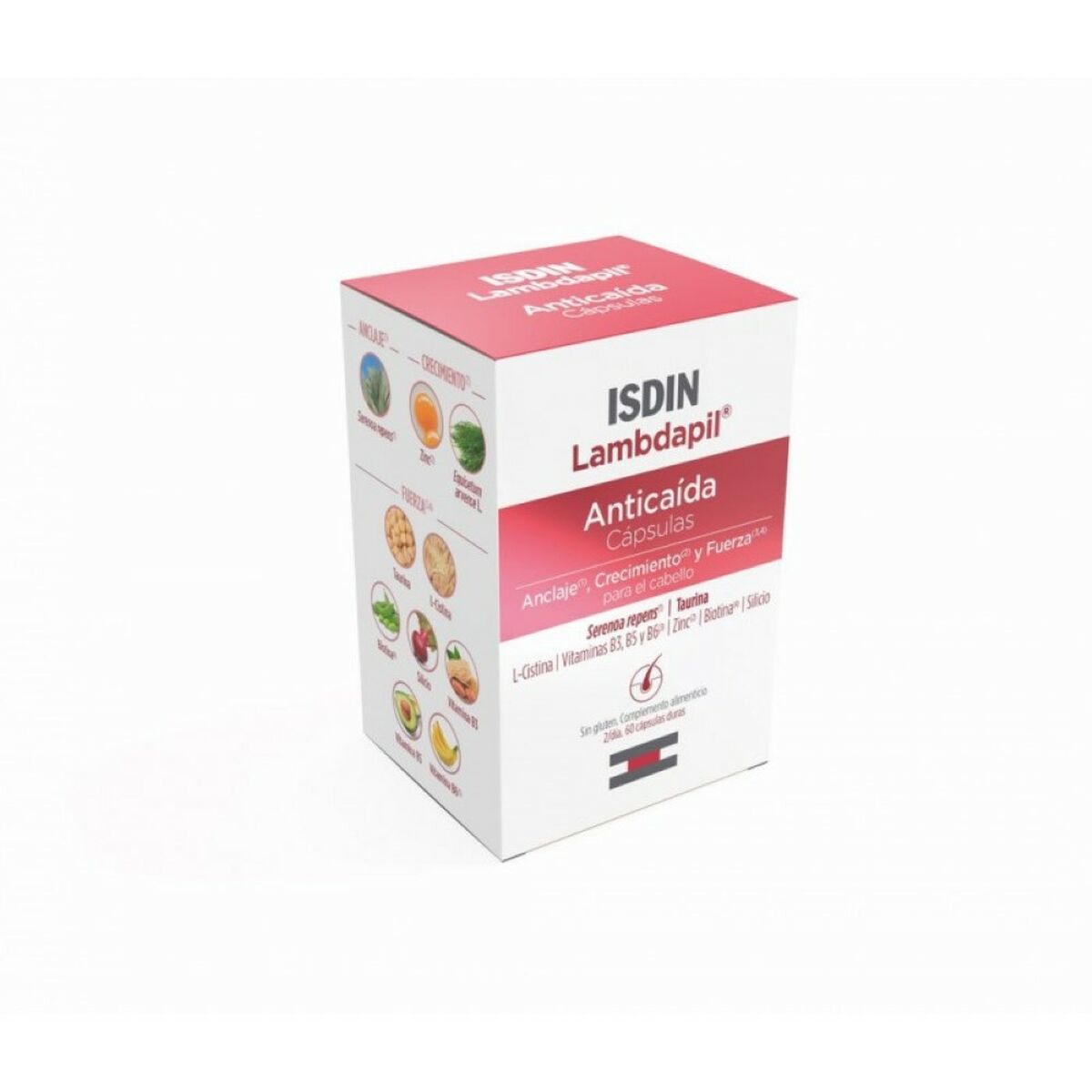 Capsules Isdin 53 Anti-Hair Loss Care (60 Units) product packaging