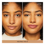 Powder Make-up Base bareMinerals Matte Nº 21 Neutral tan Nº 21-Neutral Tan Spf 15 6 g makeup packaging