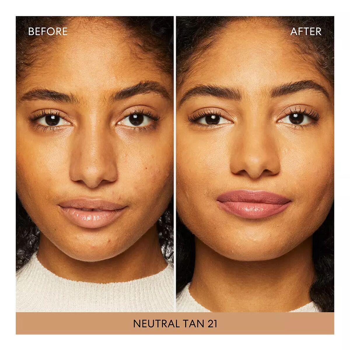 Powder Make-up Base bareMinerals Matte Nº 21 Neutral tan Nº 21-Neutral Tan Spf 15 6 g makeup packaging