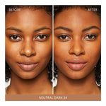 Powder Make-up Base bareMinerals Matte Nº 24 Neutral dark Nº 24-Neutral Dark Spf 15 6 g makeup packaging