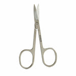 Nail Scissors Berilo Silver Steel 8,5 x 0,7 x 4 cm 0,7 x 14 x 8 cm (12 Units) product packaging