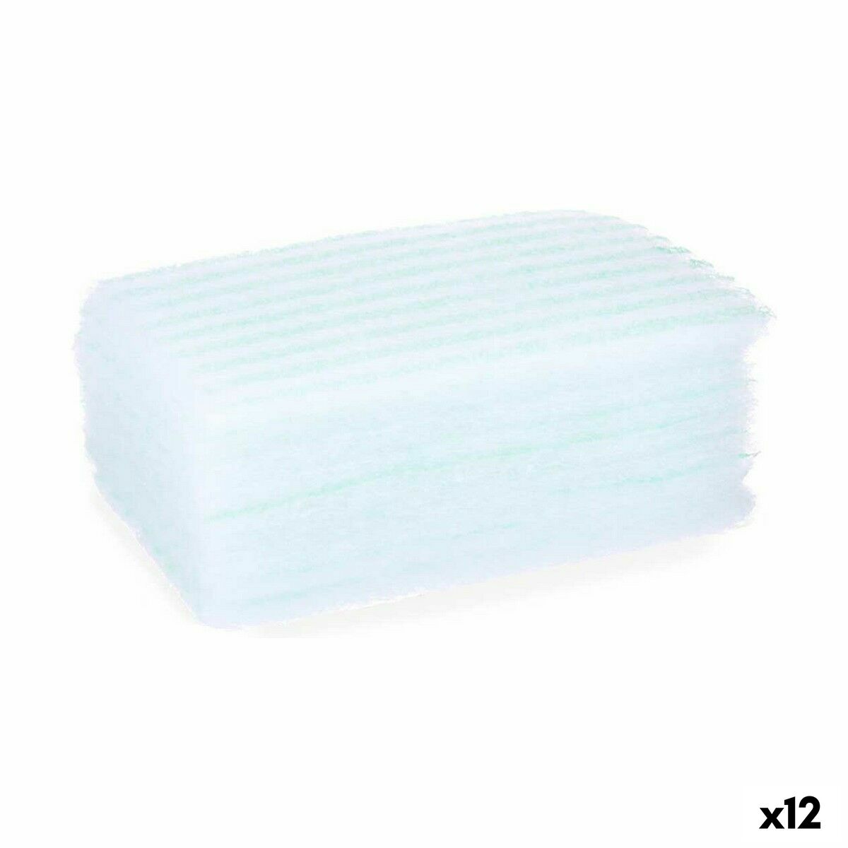 Body Sponge Berilo Blue White 19,5 x 12 x 1,5 cm Soap (12 Units) product packaging