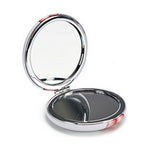 Pocket Mirror Crystal Plastic 8 x 2,4 x 8 cm (12 Units) product packaging