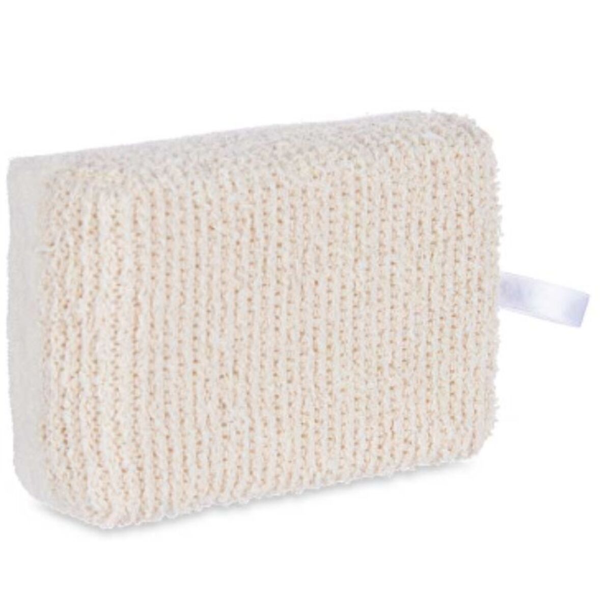 Body Sponge Berilo White Beige 14 x 5 x 9 cm (24 Units) product packaging