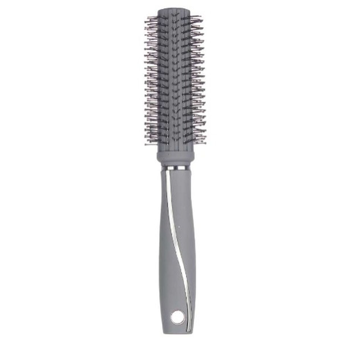 Round Brush Berilo Grey Silicone Plastic (12 Units) product packaging