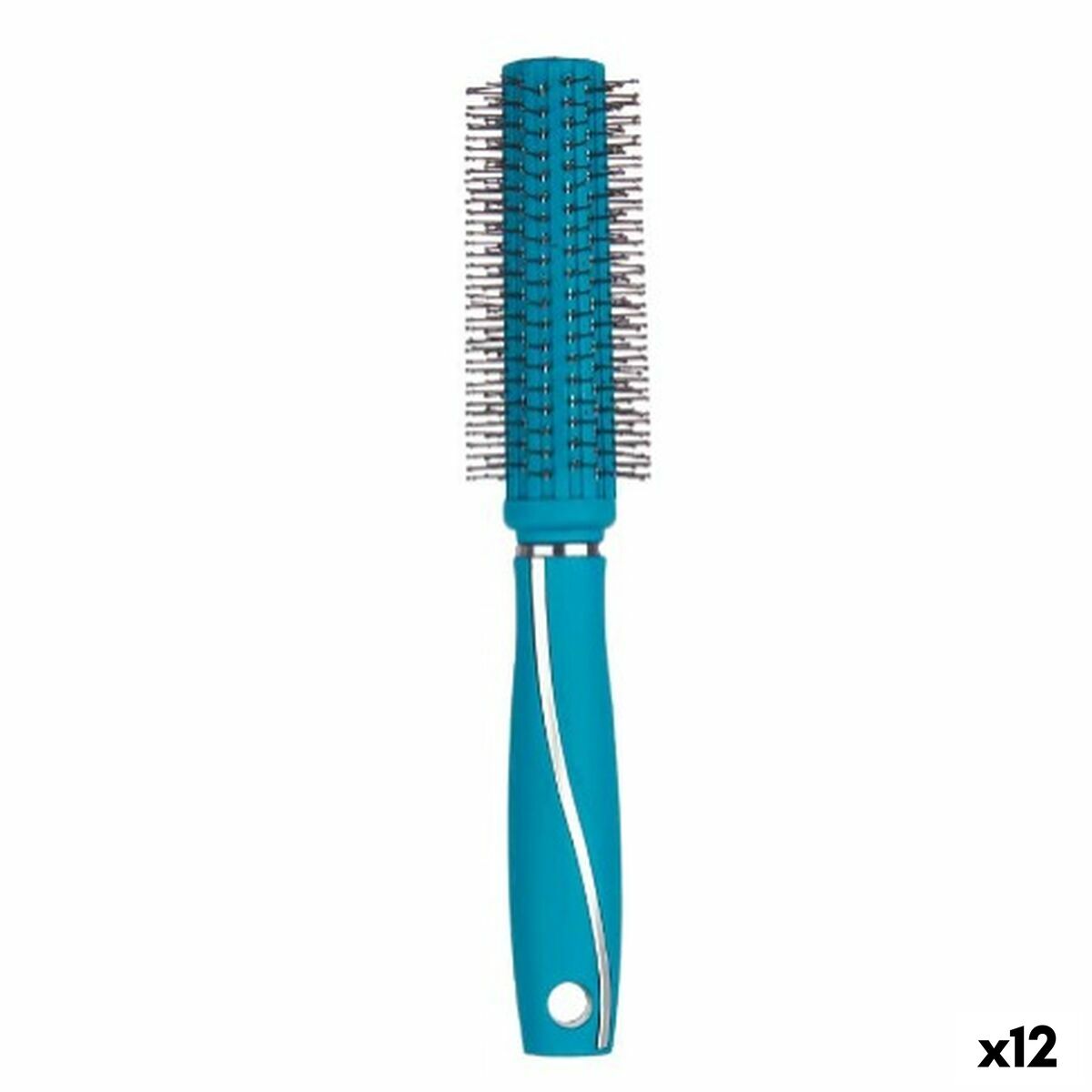 Round Brush Berilo Green Silicone Plastic (12 Units) product packaging