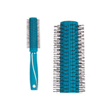 Round Brush Berilo Green Silicone Plastic (12 Units) product packaging