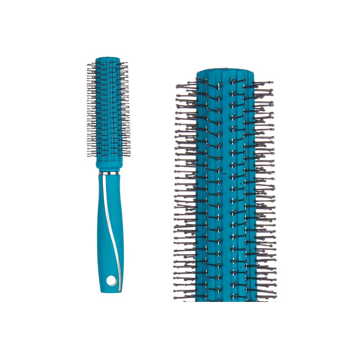 Round Brush Berilo Green Silicone Plastic (12 Units) product packaging