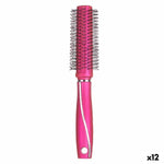 Round Brush Berilo Fuchsia Silicone Plastic (12 Units) product packaging