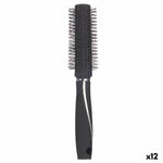 Round Brush Berilo Black Silicone Plastic (12 Units) product packaging