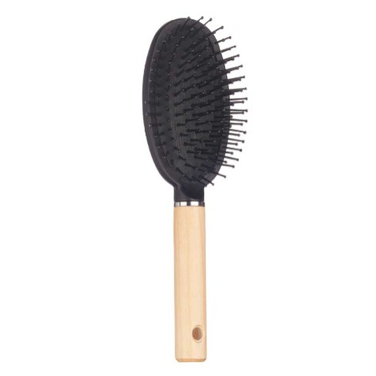 Brush Berilo Brown Black Wood Silicone Plastic (12 Units) product packaging