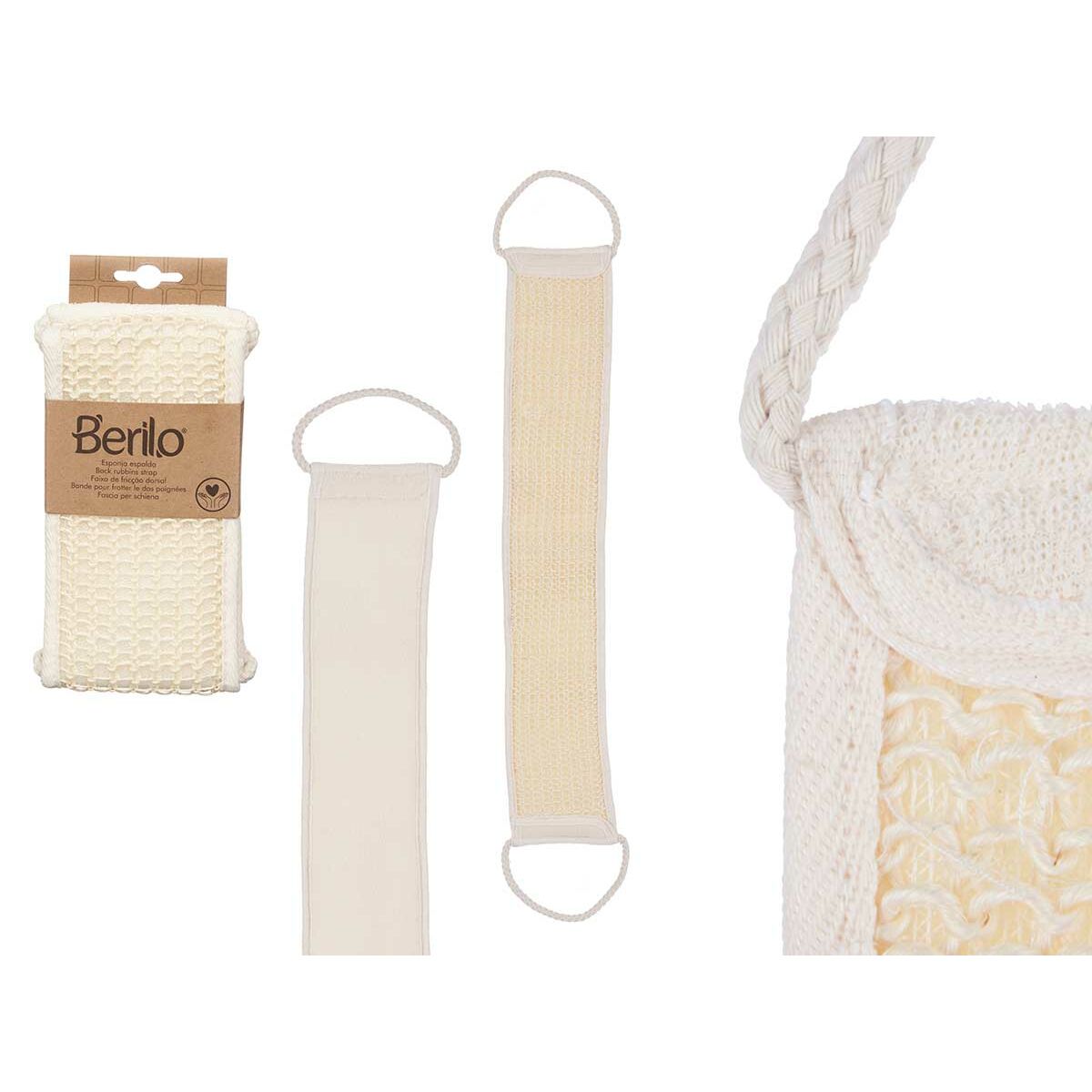 Massage Sponge Berilo White (12 Units) product packaging