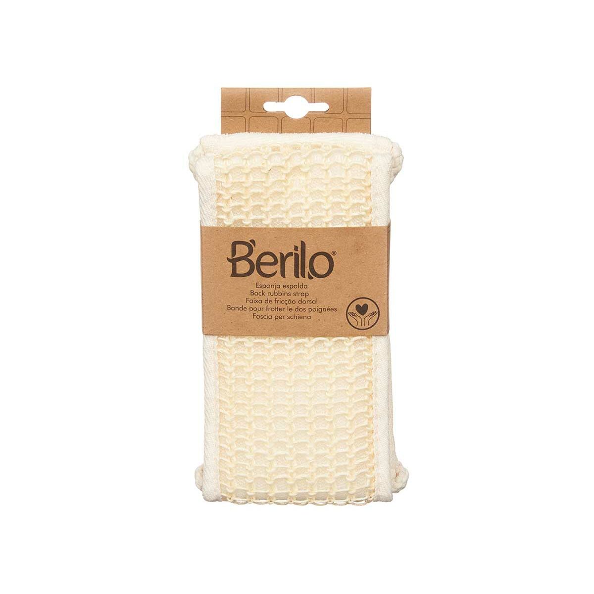 Massage Sponge Berilo White (12 Units) product packaging