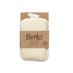 Body Sponge Berilo White Beige 11 x 16,5 x 3 cm (12 Units) product packaging