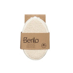 Body Sponge Berilo White Beige 15 x 5 x 10 cm (12 Units) product packaging