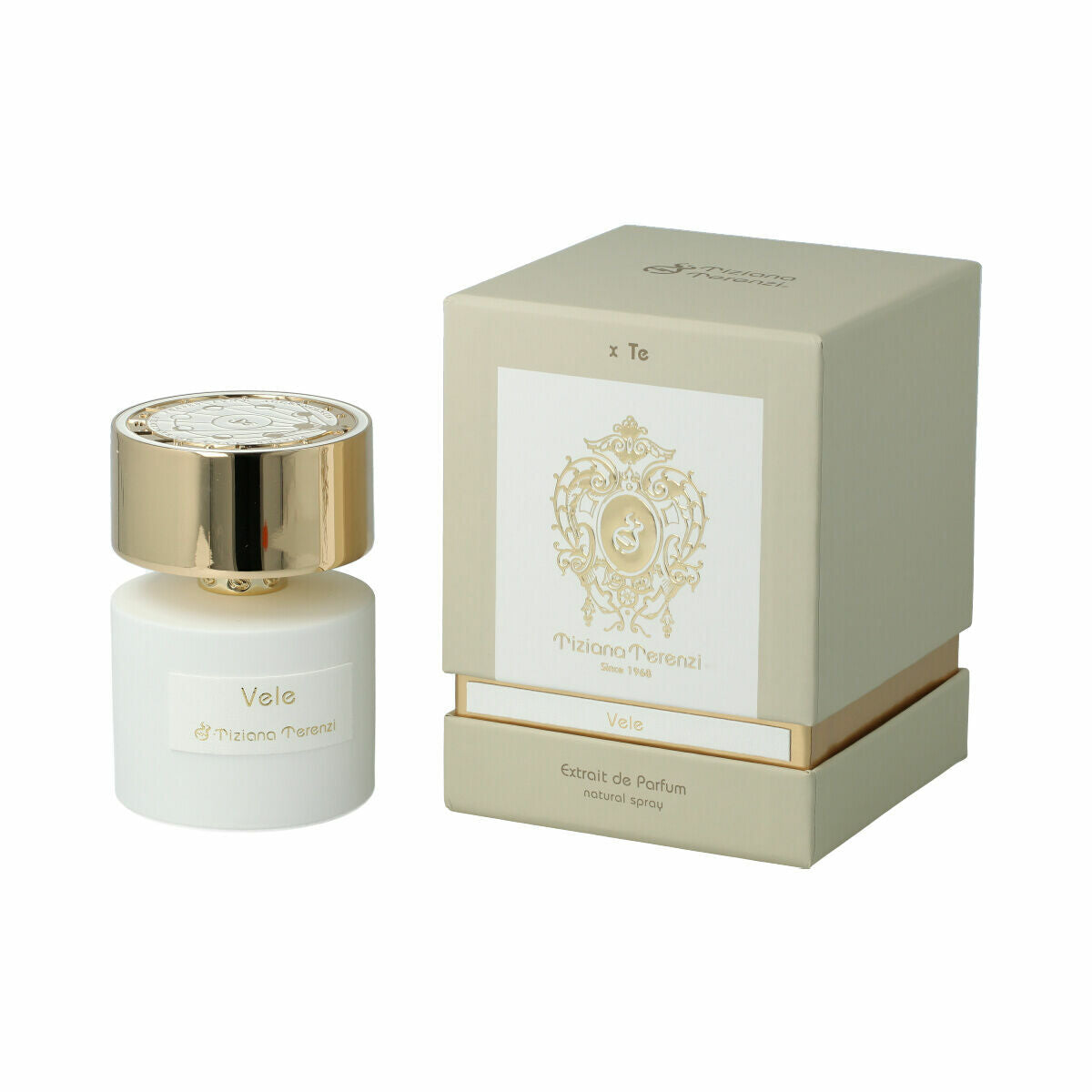 Unisex Perfume Tiziana Terenzi VELE for Women product packaging