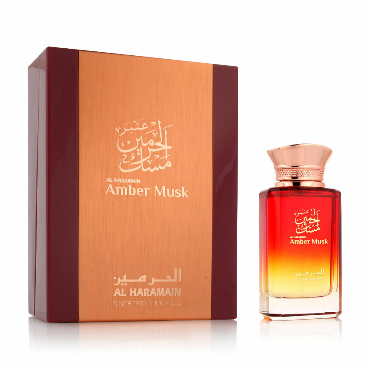 Unisex Perfume Al Haramain AMBER MUSK for Women product packaging