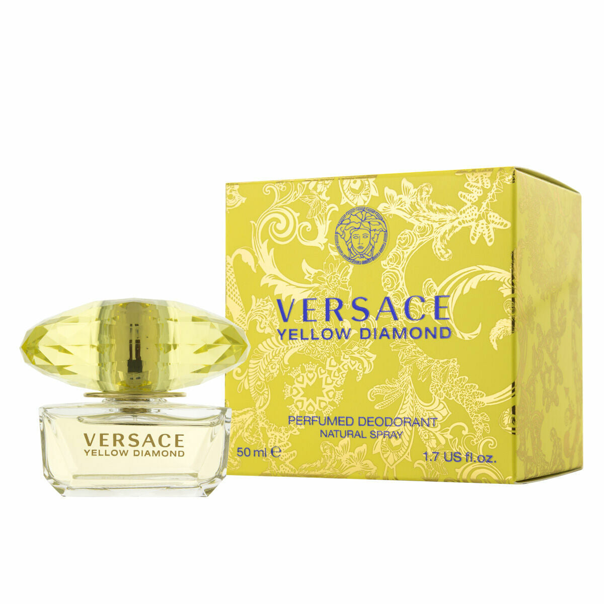 Spray Deodorant Versace Yellow Diamond for Women product packaging