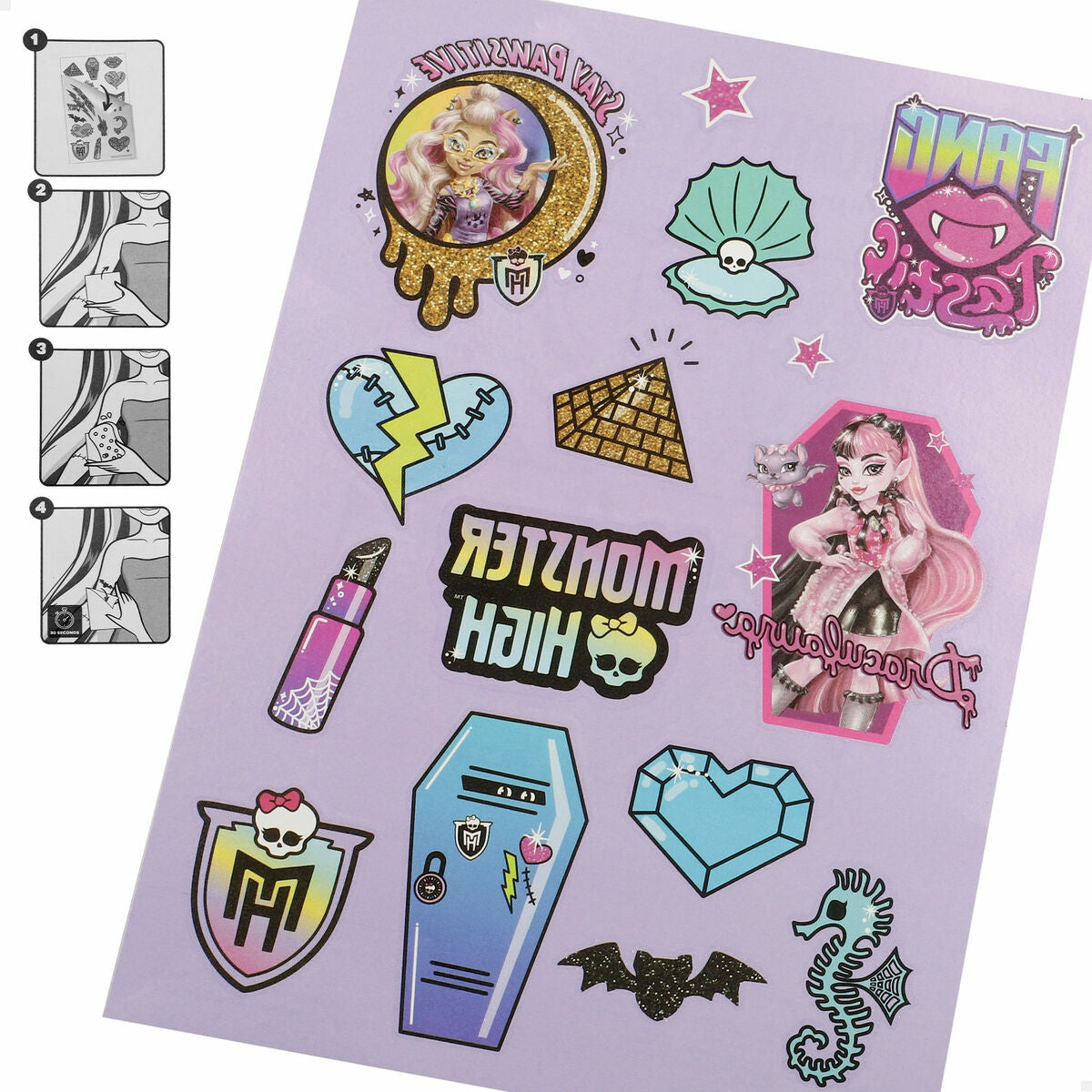 Beauty Kit Monster High (6 Units) product packaging