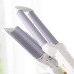 Ceramic Hair Iron for Creating Waves Wavio InnovaGoods 55 W product packaging