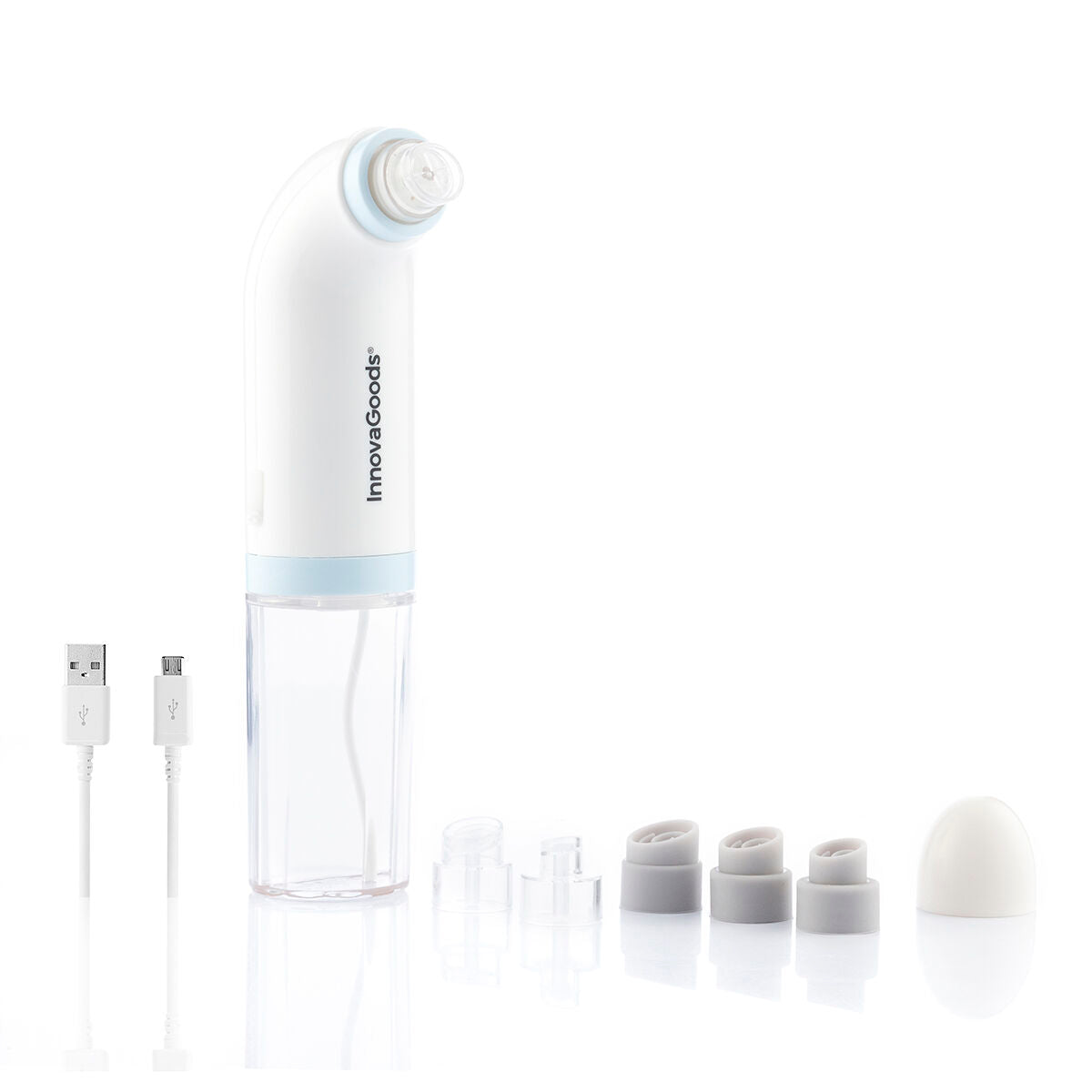 Rechargeable Facial Impurity Hydro-cleanser Hyser InnovaGoods skincare packaging